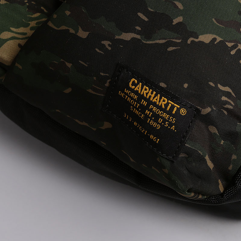   сумка на пояс Carhartt WIP Military Hip Bag I024252-camo/blk - цена, описание, фото 3